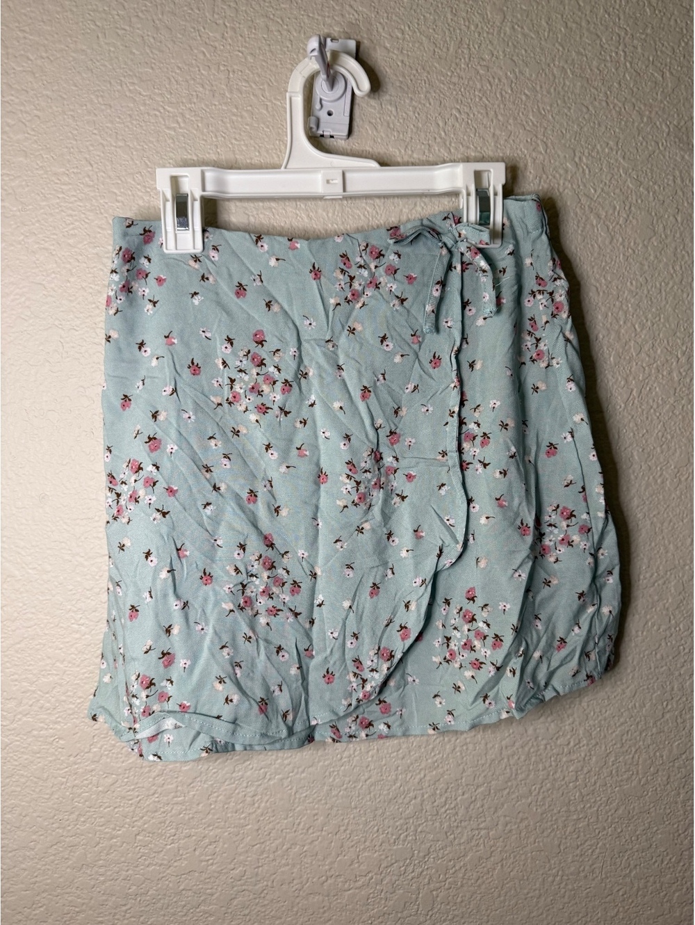 Sunset West Girls Large Floral Wrap Skirt